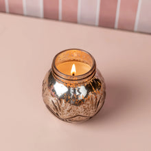 Load image into Gallery viewer, Sweet Grace Round Mercury Glass Candle
