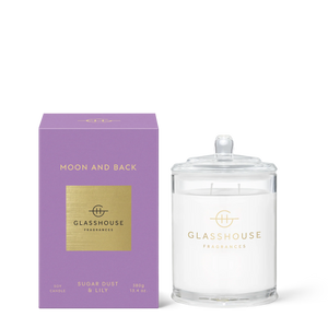 Glasshouse Fragrances Double Wick Candle in Moon & Back