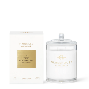 Glasshouse Fragrances Double Wick Candle Marseille Memoir