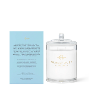 Glasshouse Fragrances Double Wick Candle in Kakadu Dreaming