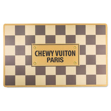 Load image into Gallery viewer, Checkered Chewy Vuiton Placemat
