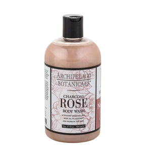 Archipelago Botanicals Charcoal Rose Body Wash