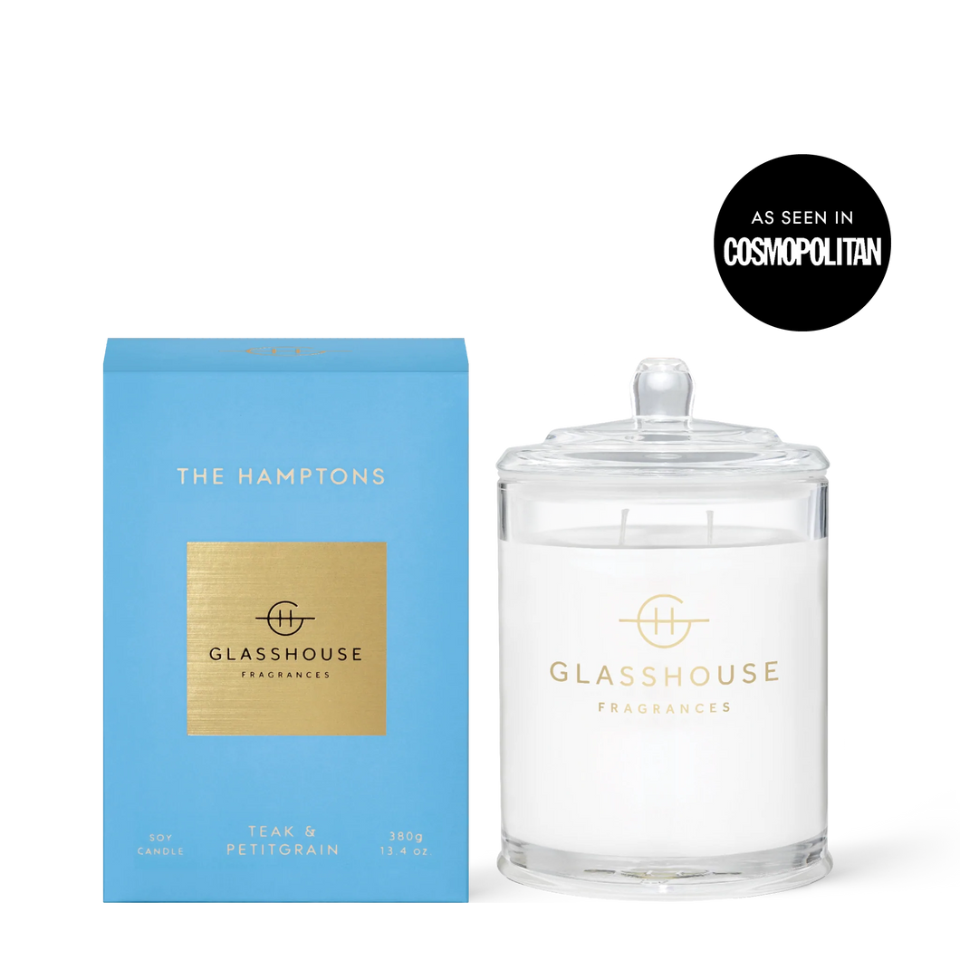 Glasshouse Fragrances Double Wick Candle The Hamptons