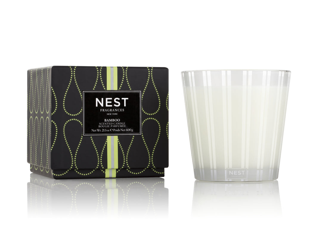 Nest New York 3 Wick Candle Bamboo